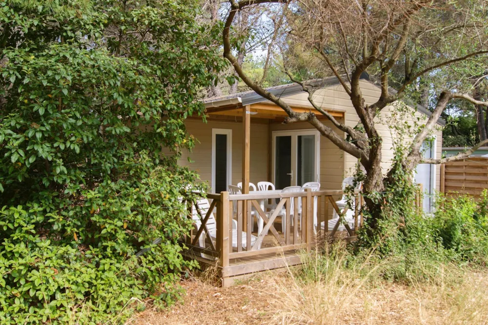 Location - Chalet Vanille 32M² (3 Chambres) - Camping Le BeauVezé ****