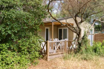 Mietunterkunft - Chalet Vanille 32M² (3 Zimmer) - Camping Le BeauVezé ****