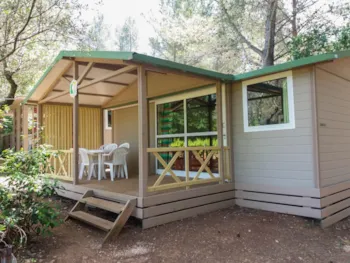 Mietunterkunft - Chalet Samoa 32M² (3 Zimmer) - Camping Le BeauVezé ****