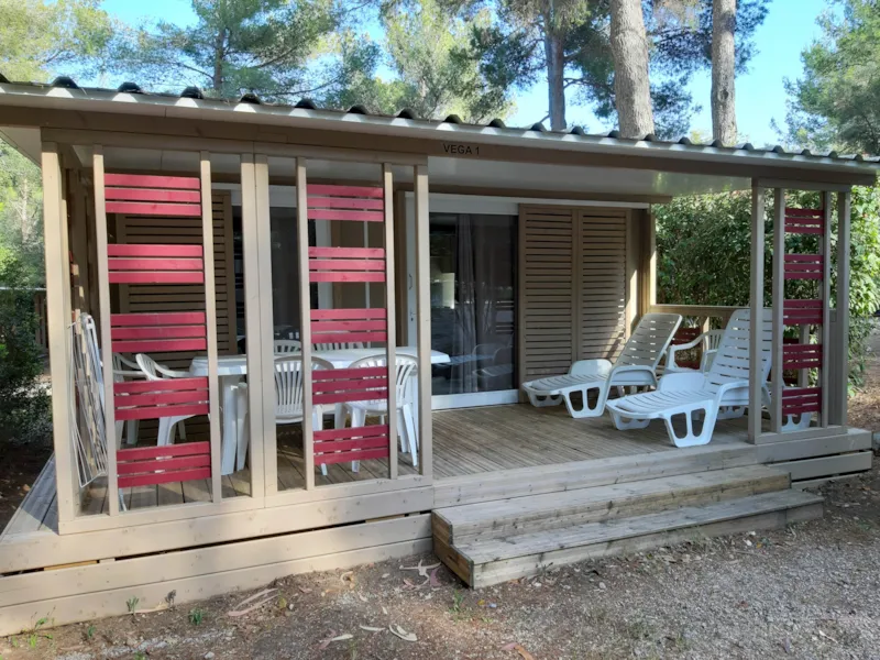 Chalet Vega 32M² (2 Chambres), Canapé Lit Dans Le Salon