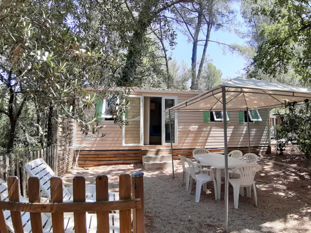 Location - Mobil-Home Azur 24 M² (2 Chambres) - Camping Le BeauVezé ****