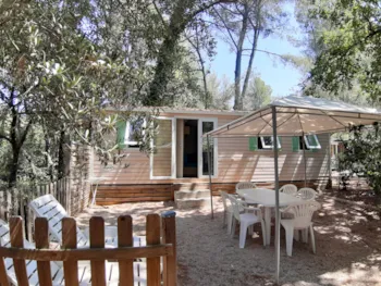 Mietunterkunft - Mobilheim Azur 24M² (2 Zimmer) - Camping Le BeauVezé ****