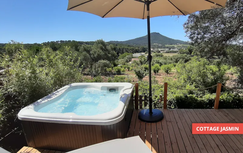Cottage Jasmin + Jacuzzi 21M² (1 Chambre)