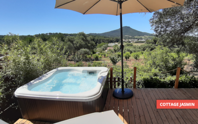 Cottage JASMIN + jacuzzi 21m² (1 bedroom)