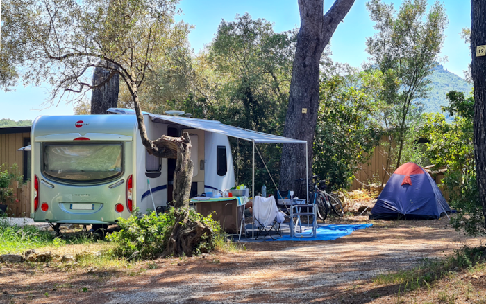 Forfait Confort : Emplacement 1 Voiture + Tente, Caravane Ou Camping-Car + Électricité (10A)