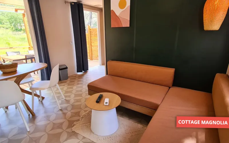 Cottage Magnolia + Jacuzzi 32M² (2 Chambres)