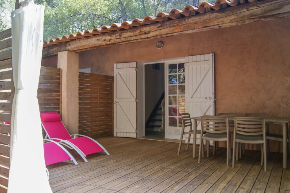 Location - Studio Cigalou 32 M² (Mezzanine 10 M²) - Camping Le BeauVezé ****