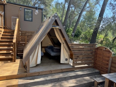 Cottage CÔTÉ JARDIN (6/8P) PRESTIGE 3BR. 2BATH + TIPI 2 beds