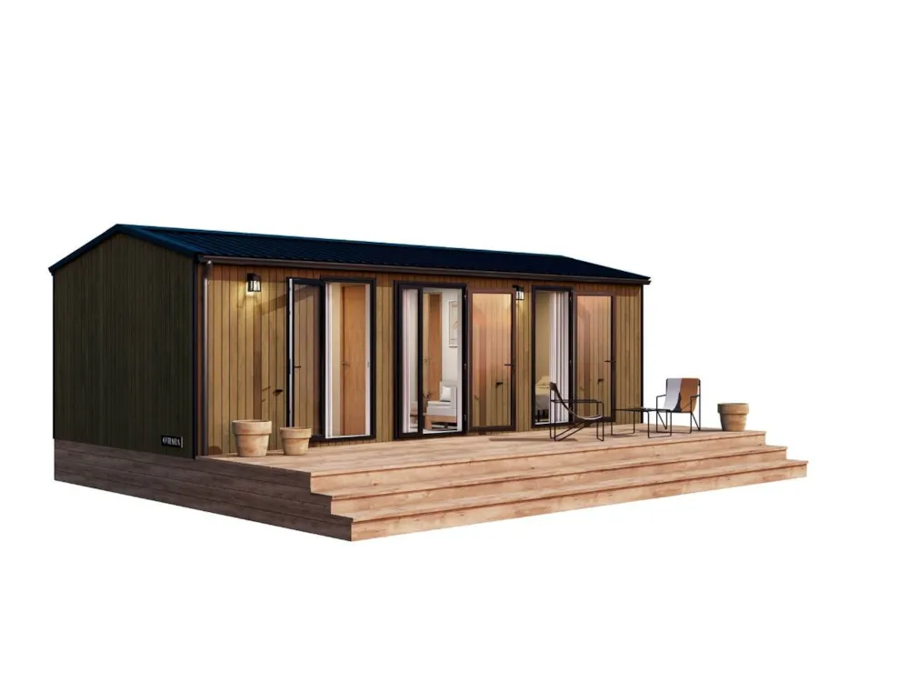 Location - Cottage Estello 33M² (2 Chambres) - Camping Le BeauVezé ****