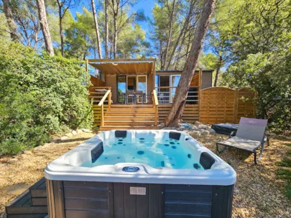 Cottage Magnolia + Jacuzzi 32M² (2 Chambres)