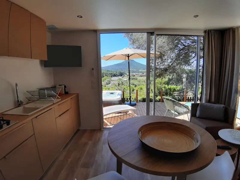 Cottage Jasmin + Jacuzzi 21M² (1 Chambre)