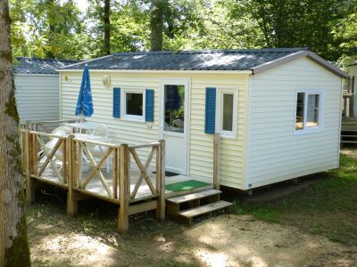 Location - Mobil Home Standard 24M² 2 Chambres - Terrasse Non Couverte - Flower Camping Les Nauves