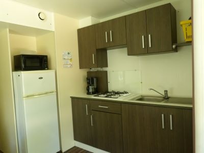 Mobilhome Confort 33,5 m² 3 bedrooms + Half-covered terrace