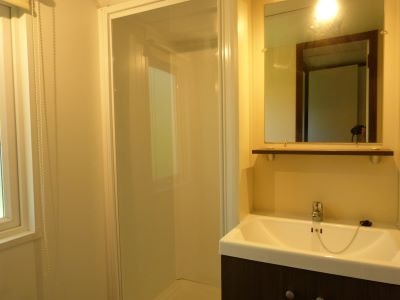 Mobilhome Confort 33,5 m² 3 bedrooms + Half-covered terrace