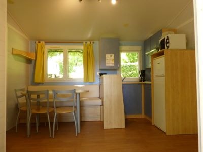 Mobilhome Confort 33,5 m² 3 bedrooms + Half-covered terrace