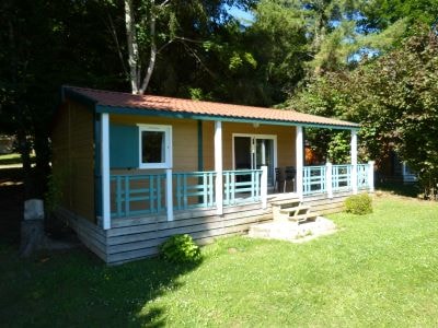 Chalet Confort 35 m² 2 bedrooms + Clim + covered terrace