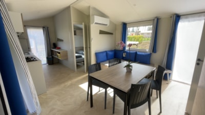 Mobil-Home Premium 33m² (2ch - 4pers) + lave-vaiselle + Clim