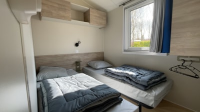 Mobil-Home Premium 33m² (2ch - 4pers) + lave-vaiselle + Clim