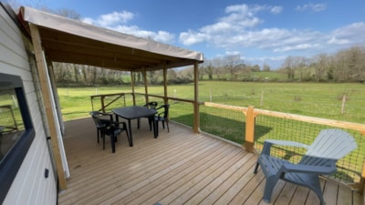 Mobil-Home Premium 33m² (2ch - 4pers) + lave-vaiselle + Clim