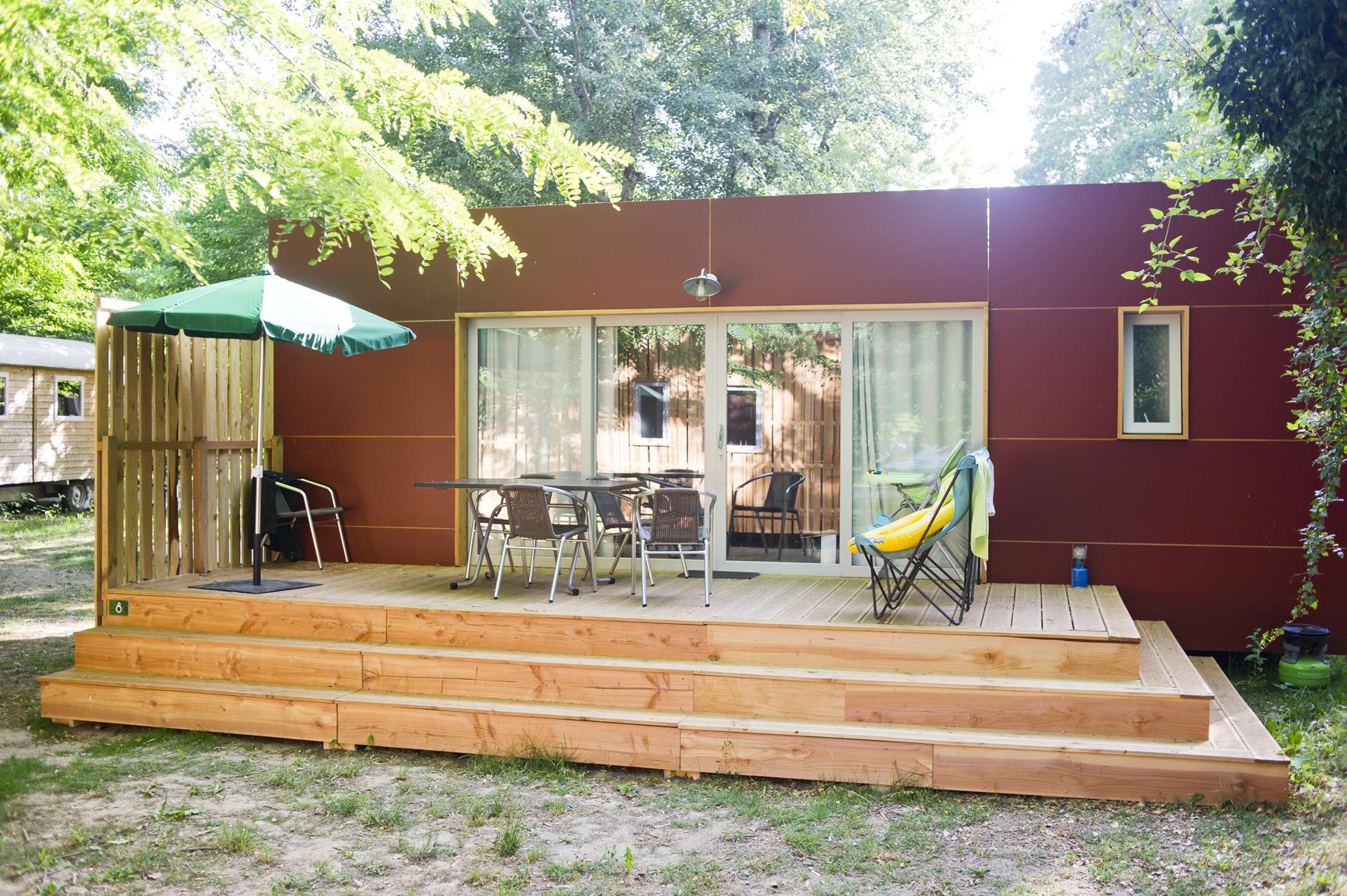 Location - Mobile-Home Vancouver - Camping Huttopia Beaulieu sur Dordogne