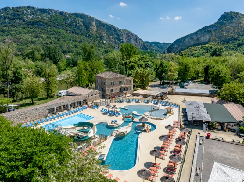 Camping Le Castel Rose - Camping - Anduze