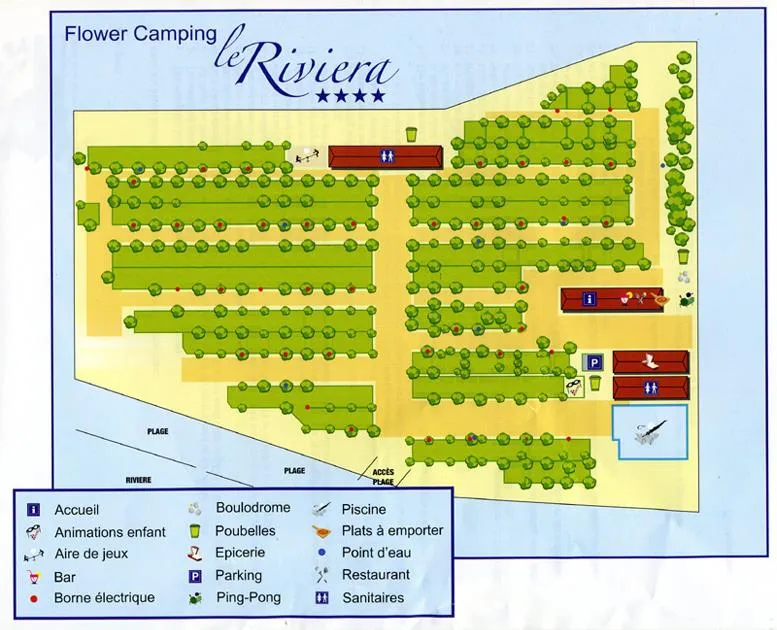 Flower Camping Le Riviera