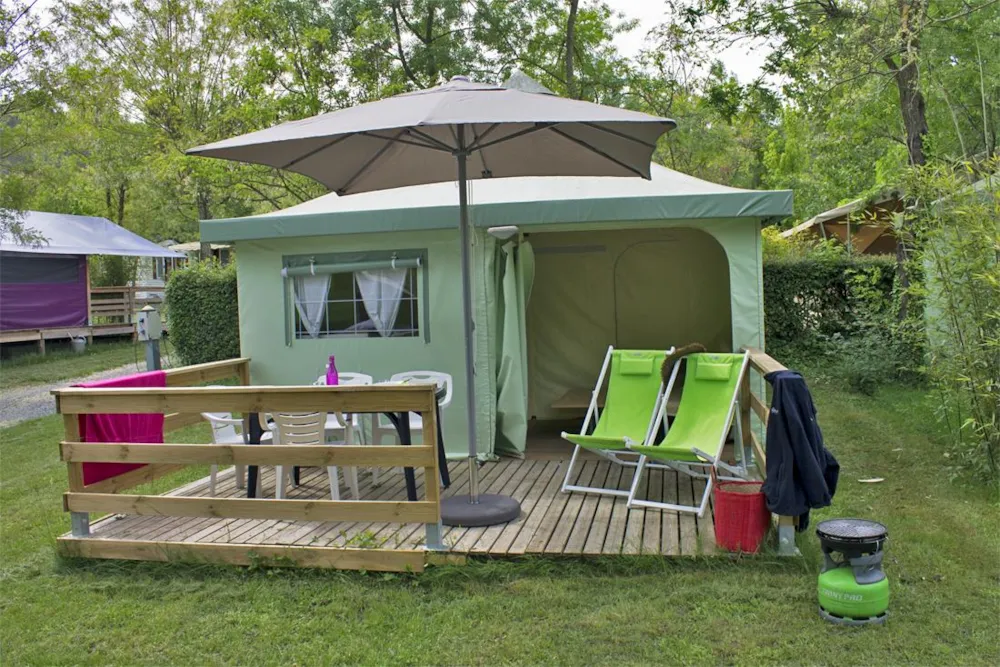 Location - Funflower Confort 20M² (4P-2Ch), Sans Sanitaires - Flower Camping Saint Amand