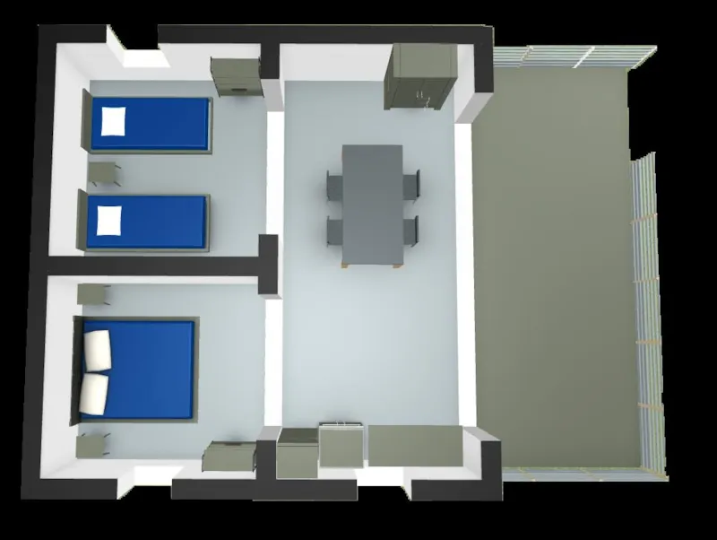 Lodge Victoria Confort 30M² (4P-2Ch), Sans Sanitaires