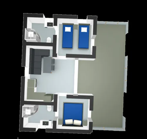 Accommodation - Mobil-Home Premium Patio 30M² (2P-2 Bedrooms), Airco, Tv, Dishwasher, Bed 160, Plancha, Nespresso - image n°6 - Flower Camping Saint Amand