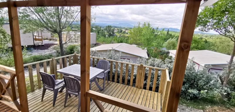 Mobil-Home Premium 33 M² (4P-2Ch), Clim, Tv, Lave-Vaisselle, Lit 160, Plancha, Nespresso