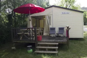 Locatif - Tithome Confort 21m² (4p-2ch), ohne Sanitäranlagen - Flower Camping Saint Amand