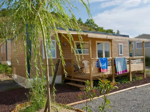 Mietunterkunft - Mobilheim Premium 35M² (6P-3 Zimmer), Klima, Tv, Geschirrspüler, Bett 160, Plancha, Nespresso - image n°1 - Flower Camping Saint Amand