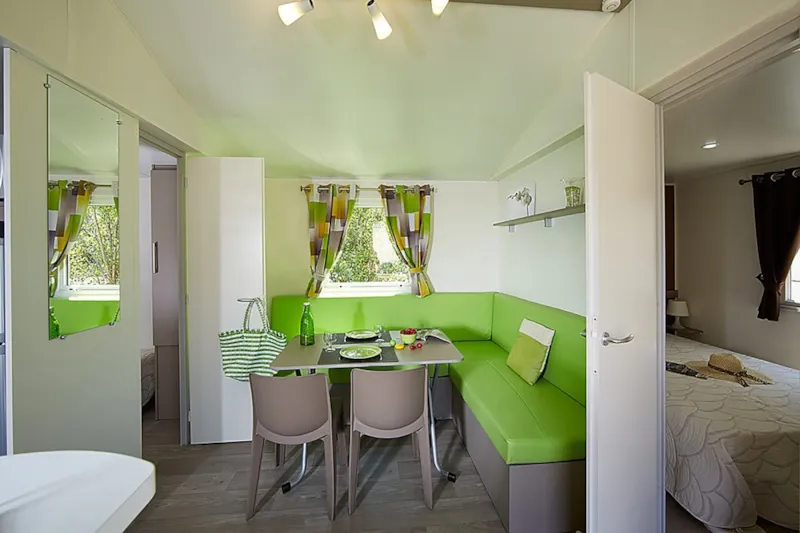 Mobil-Home Confort 27M² (4P-2Ch), Clim, Tv