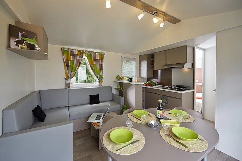 Mobil-Home Confort 32 M² (6P-3Ch), Clim, Tv, Lit En 160