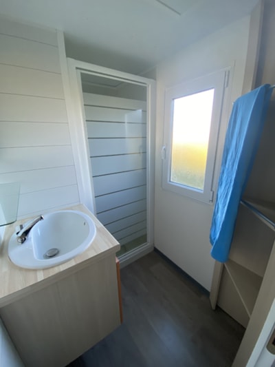 Mobile-home Confort 32 m² (6p-3 bedrooms), Airco, TV