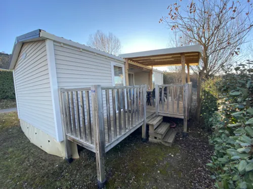 Accommodation - Mobil-Home Premium Patio 30M² (2P-2 Bedrooms), Airco, Tv, Dishwasher, Bed 160, Plancha, Nespresso - image n°2 - Flower Camping Saint Amand