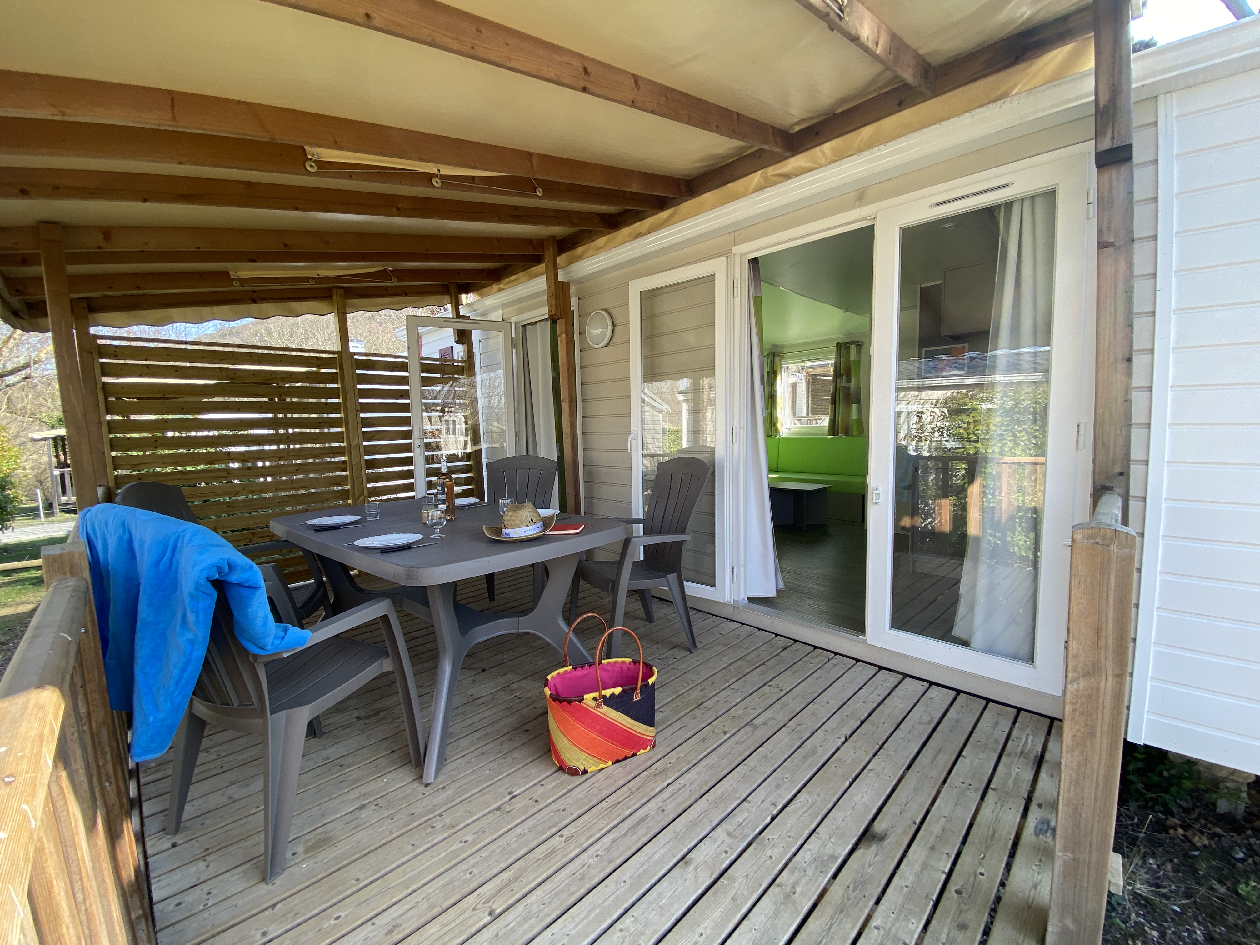 Accommodation - Mobile-Home Confort 29 M² 2 Bedrooms - Flower CAMPING SAINT AMAND