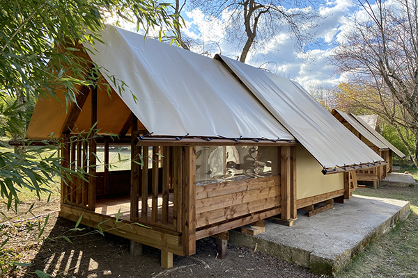 Accommodation - New : Cyclolodge Without Sanitary Facilities, 1 Bedroom - Flower CAMPING SAINT AMAND