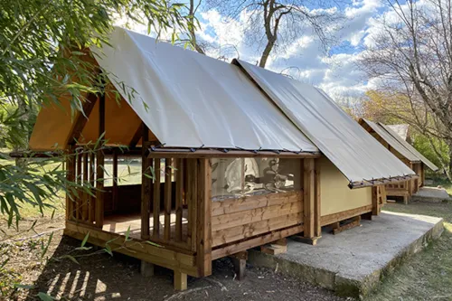 Mietunterkunft - Cyclolodge (2P-1Ch), Ohne Sanitäranlagen, Ohne Küche - image n°1 - Flower Camping Saint Amand