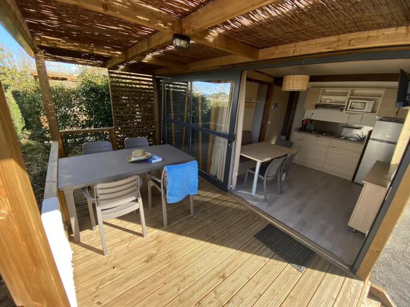 Chalet Premium 37M² Dont 12M² Terrasse (5P-2Ch), Clim, Tv, Lave-Vaisselle, Plancha, Nespresso