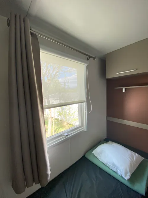 Accommodation - Mobile-Home Confort 32 M² (6P-3 Bedrooms), Airco, Tv - image n°9 - Flower Camping Saint Amand