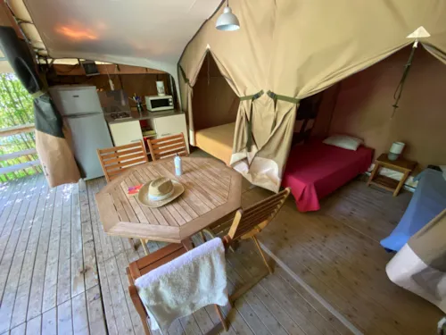 Accommodation - Lodge Victoria Confort 30M² (4P-2Ch), Without Sanitary Facilities - image n°2 - Flower Camping Saint Amand