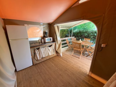 Lodge Canada Confort 35m² (6p-3ch), no sanitary facilities