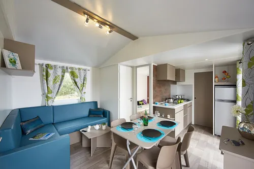 Mietunterkunft - Mobilheim Confort 29M² (5P-2 Zimmer) - image n°2 - Flower Camping Saint Amand