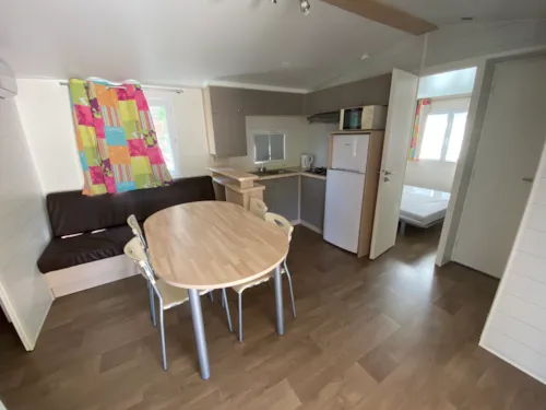 Accommodation - Mobile-Home Confort 32 M² (6P-3 Bedrooms), Airco, Tv - image n°2 - Flower Camping Saint Amand
