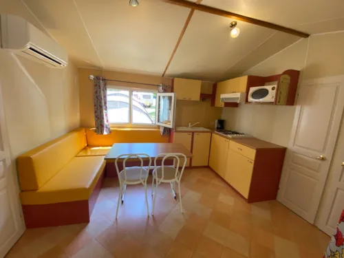 Accommodation - Mobile-Home Confort 32M² (4P-2 Bedrooms), Airco, Tv - image n°3 - Flower Camping Saint Amand