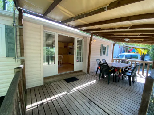 Accommodation - Mobile-Home Confort 32M² (4P-2 Bedrooms), Airco, Tv - image n°2 - Flower Camping Saint Amand