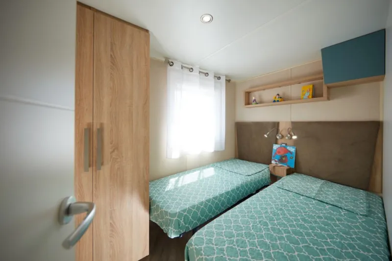 Mobil-Home Luxe 40M² (4P-2Ch), Clim, Tv, Lv, Lit 160, Volets Roulants, Plancha, Nespresso