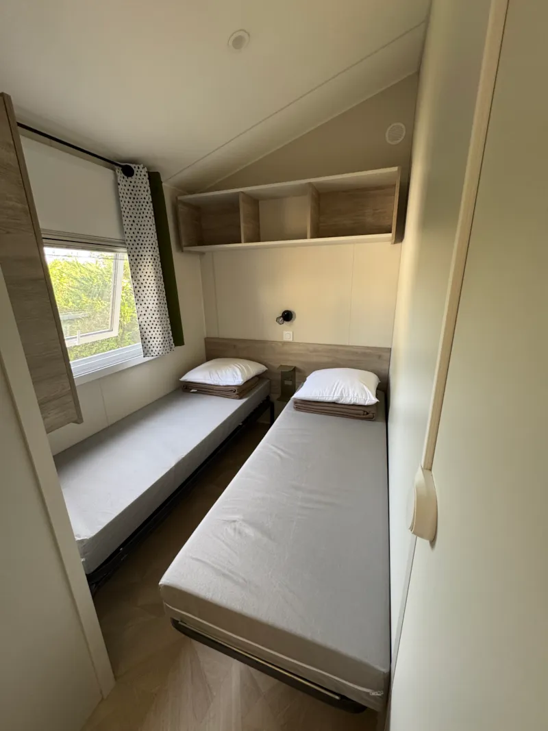 Mobil-Home Premium Tribu 40M² (8P-4Ch), Clim, Tv, Lave-Vaisselle, Plancha, Nespresso