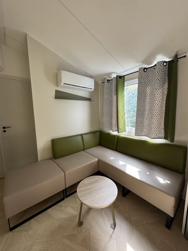 Mobil-Home Premium Tribu 40M² (8P-4Ch), Clim, Tv, Lave-Vaisselle, Plancha, Nespresso